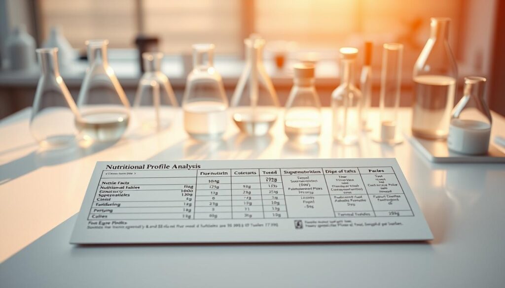 nutritional profile analysis nutritional profile analysis